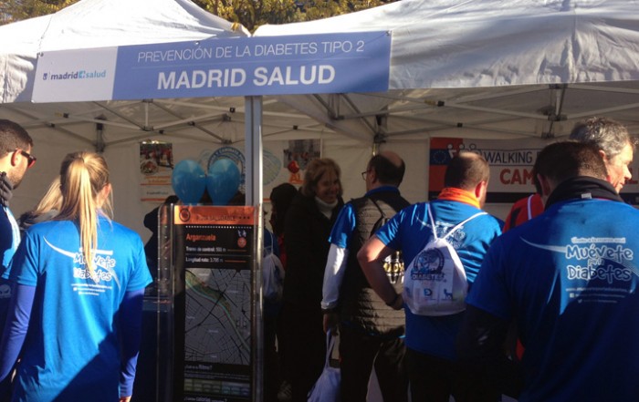 stand de Madrid Salud