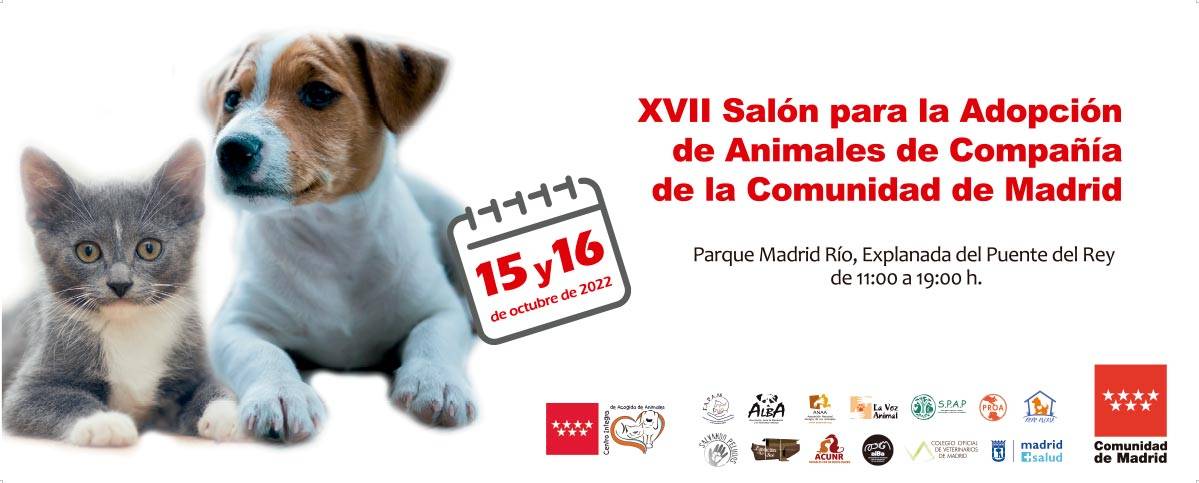 XVII Salón para la Adopción de Animales de Compañía de la Comunidad de Madrid