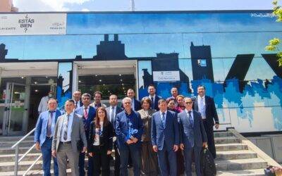 Una Delegación Internacional visita el CAD de Hortaleza