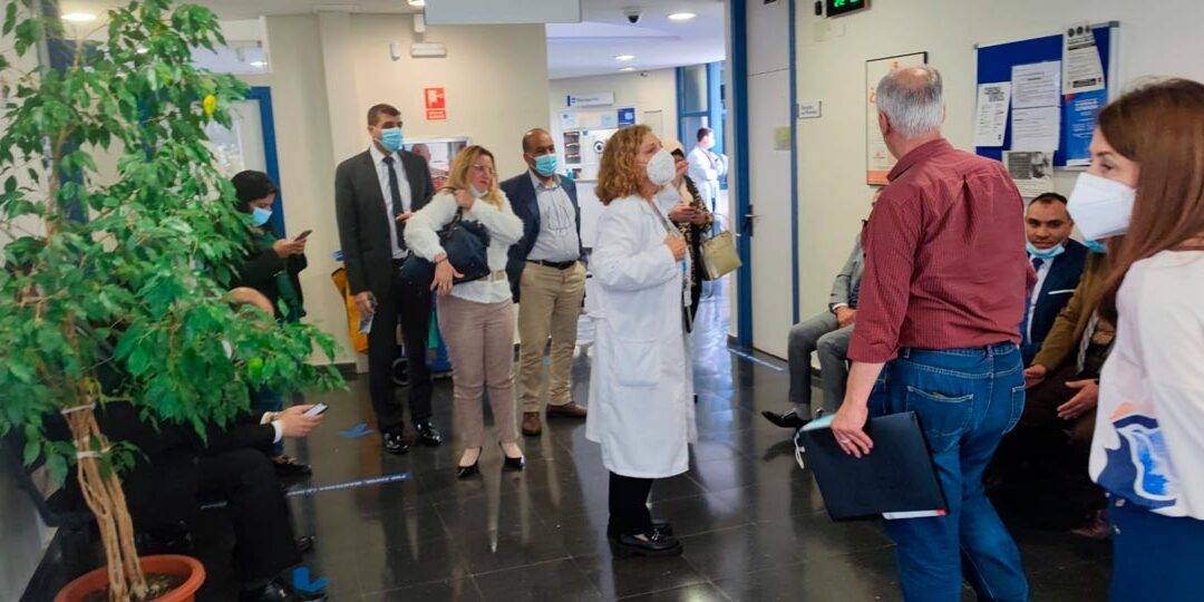 Una Delegación Egipcia visita el CAD de Latina