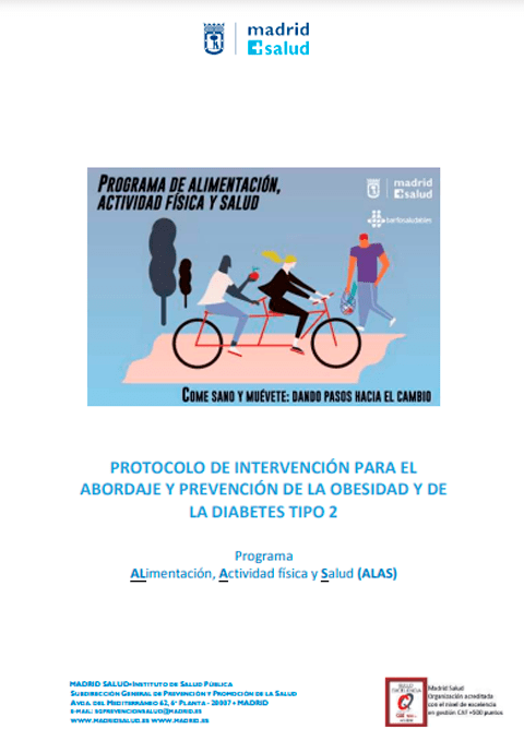 Protocolo de intervención para el abordaje y prevención de la obesidad y de la diabetes tipo 2