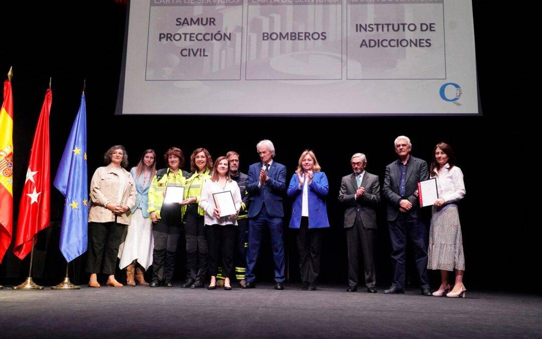 Madrid Salud recibe las certificaciones de calidad de 4 cartas de servicio que garantizan las condiciones en que se prestan