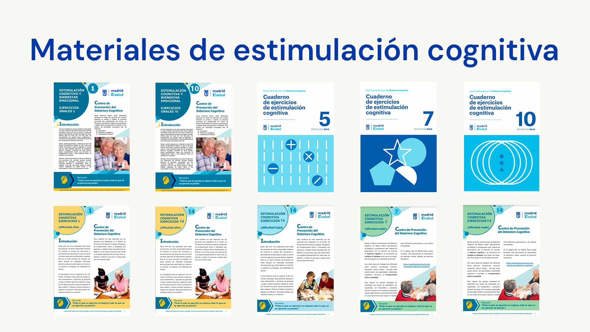 materiales estimulacion