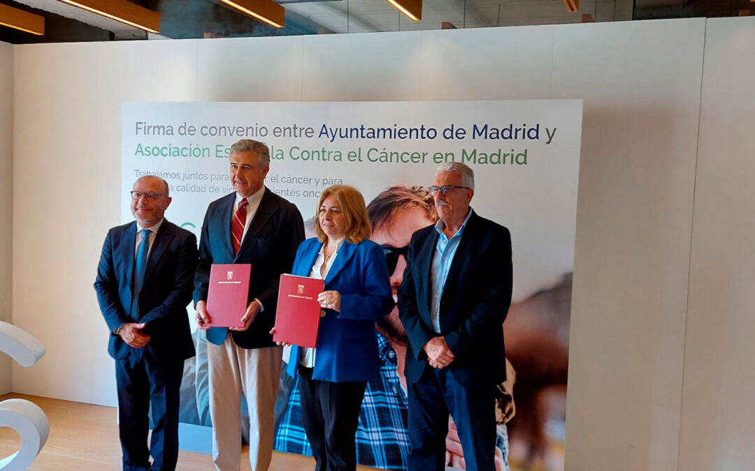 El Ayuntamiento y la AECC trabajarán juntos para mejorar la calidad de vida de pacientes oncológicos y controlar el consumo de tabaco