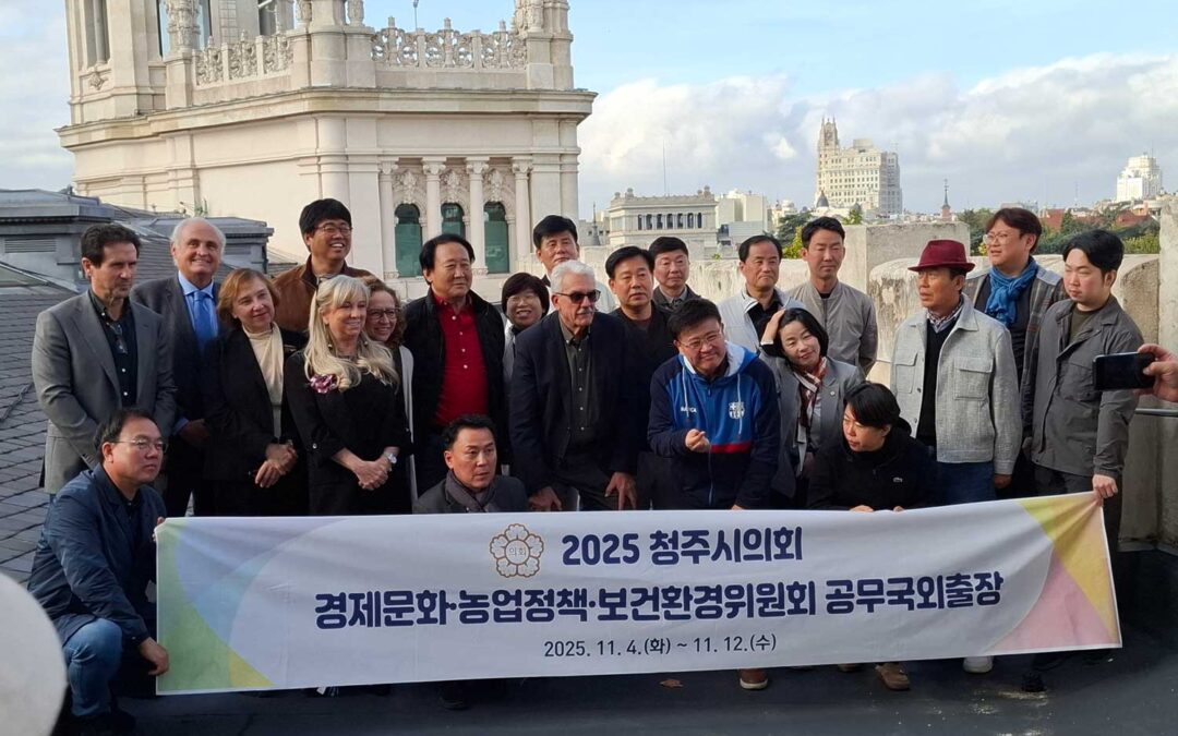 Una delegación del Ayuntamiento de Cheongju, Corea del Sur, visita Madrid Salud